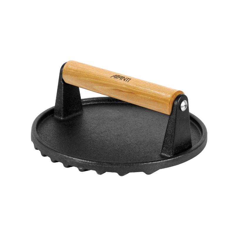 Avanti Cast Iron Burger Press