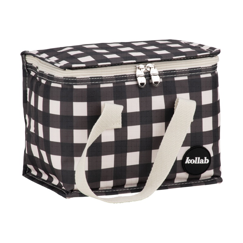 Kollab Lunch Box Insulated - Black Check