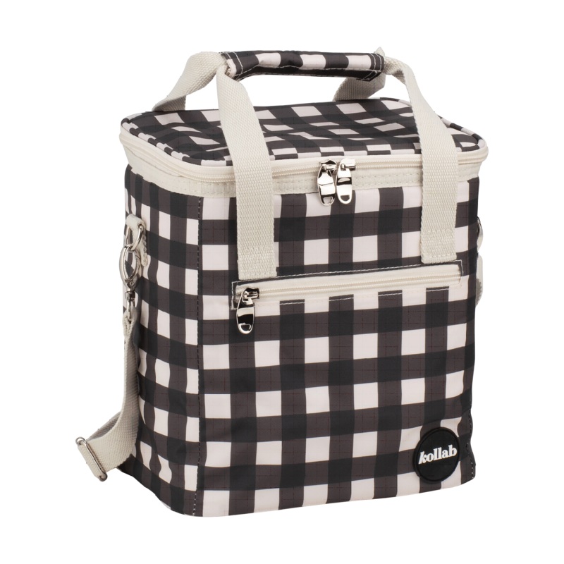 Kollab Mini Cooler - Black Check
