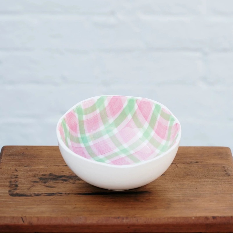 Noss & Co Small Bowl - Mint Green & Pink