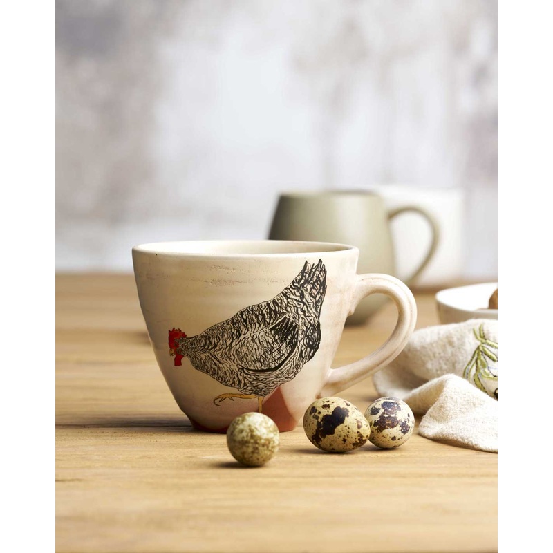 Robert Gordon Emogens Chickens - Mabel Oversized Mug