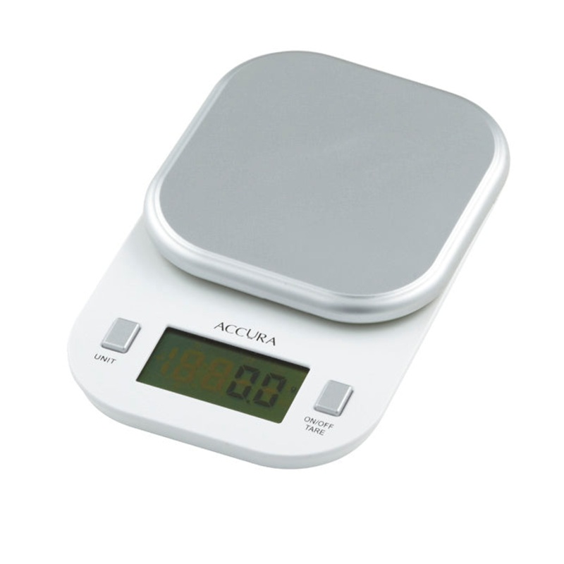 Accura Pyxis Diet Scale 1kg - White