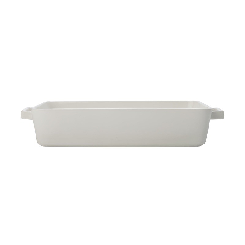 MW Epicurious Rectangle Baker 32x22.5x7cm White Gift Boxed