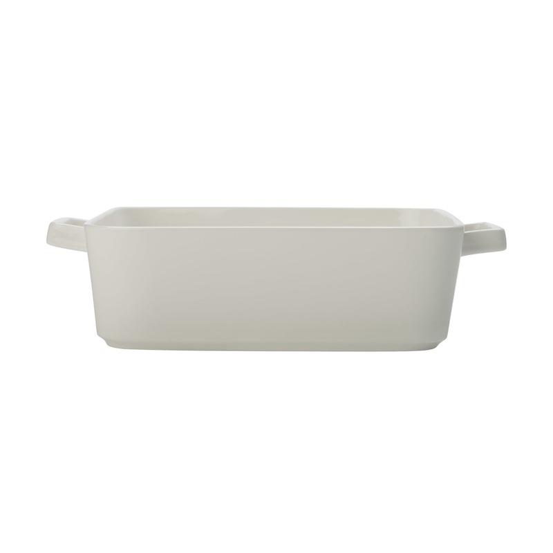 MW Epicurious Square Baker 24x8cm White Gift Boxed