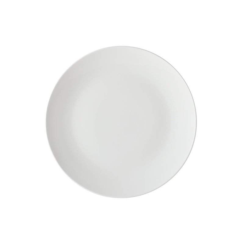 MW White Basics Coupe Side Plate 19cm