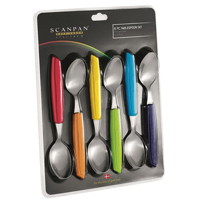 Scanpan Spectrum Spoon Set of 6 - Coloured