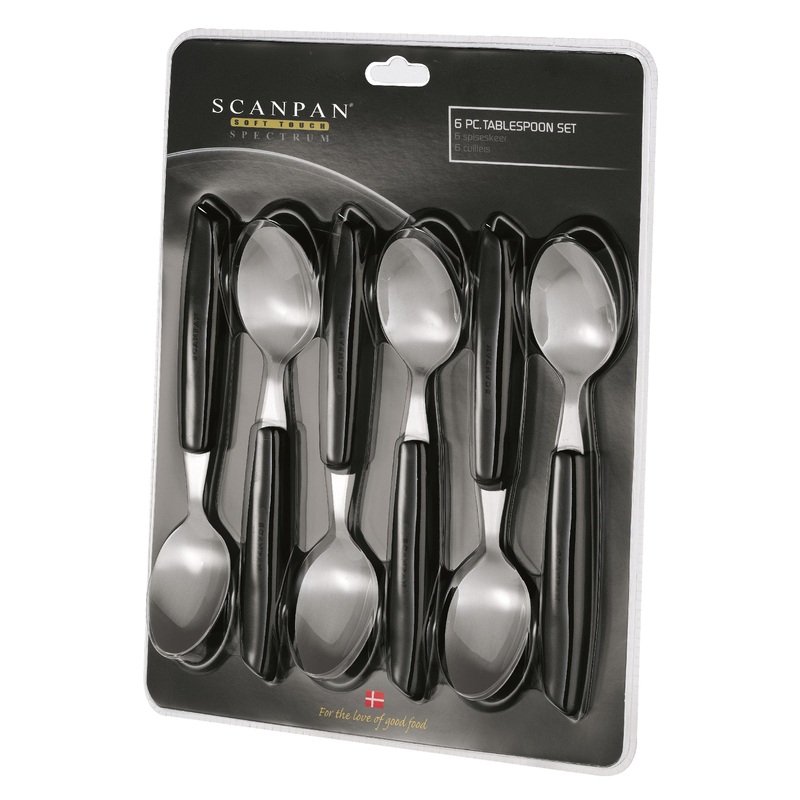 Scanpan Spectrum Spoons set of 6 - Black