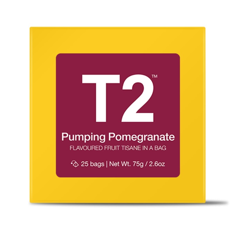 T2 Tea Bags 25's - Pumping Pomegranate