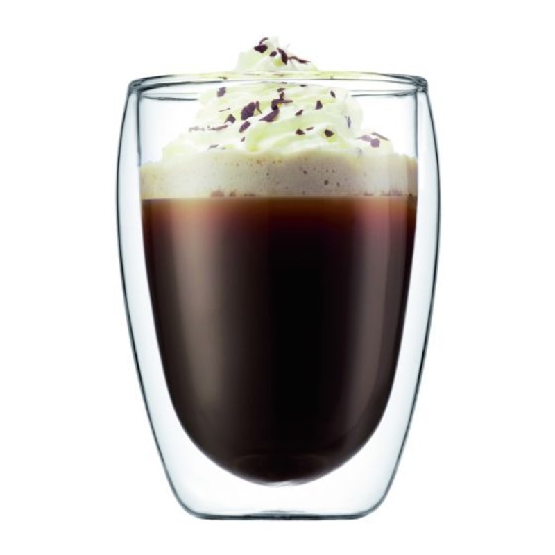 Bodum Pavina 2 pcs glass, double wall, medium, 0.35 l, 12 oz