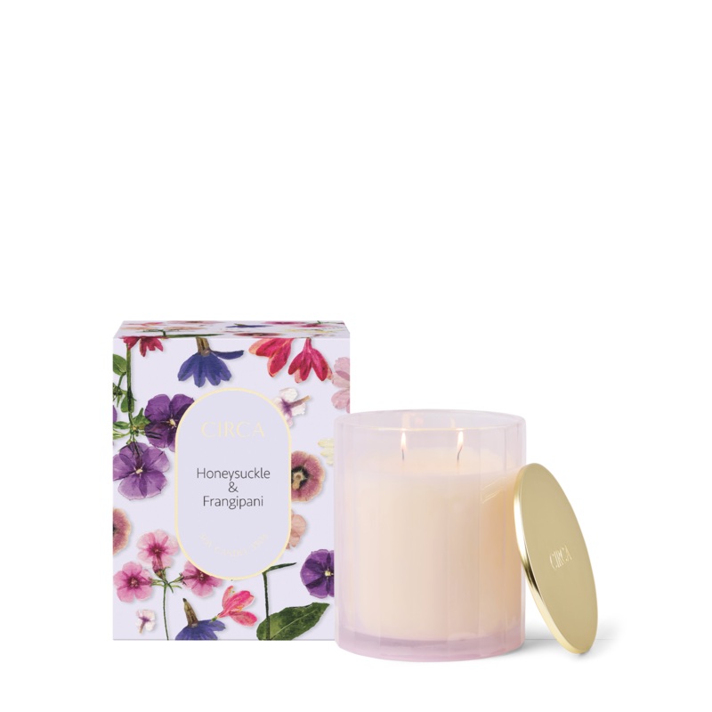 Circa Candle 380g - Mother's Day - Honeysuckle & Frangipani