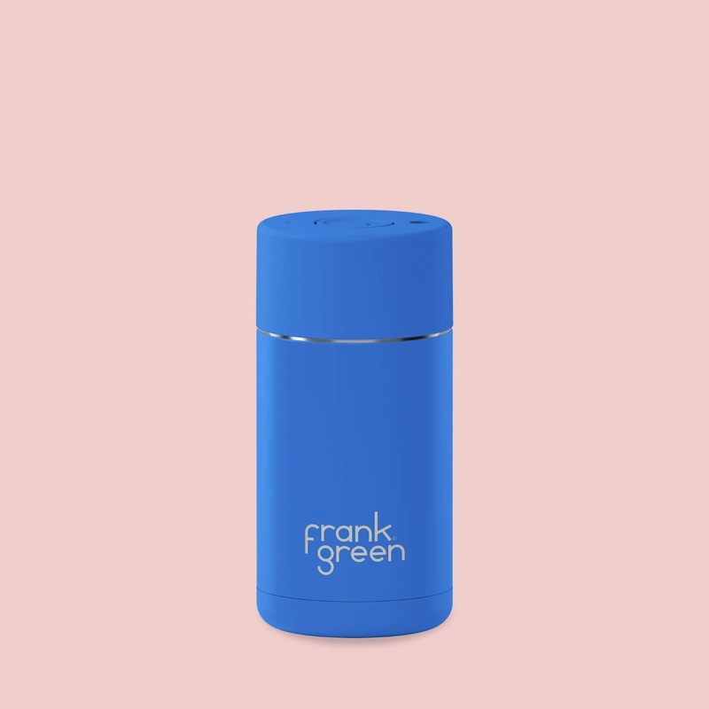 Frank Green Ceramic Reusable Cup 12oz / 355ml - Blue Lagoon