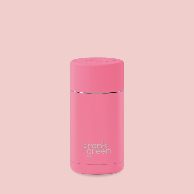 Frank Green Ceramic Reusable Cup 12oz / 355ml - Bubblegum Blast