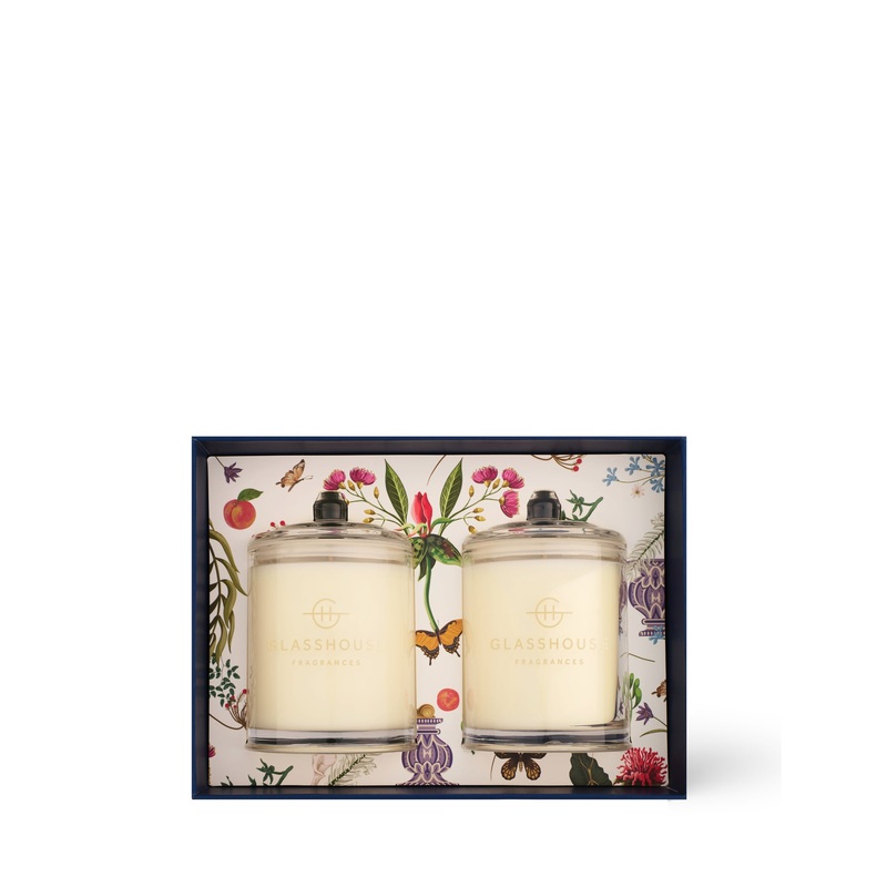 Glasshouse Candle 2 x 200g - Mother's Day - Country Couture + Forever Florence