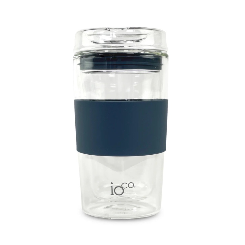 Ioco Glass Travel Mug 12oz - Denim