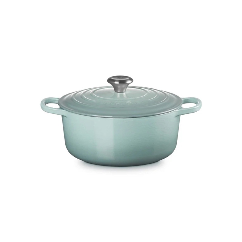 Le Creuset Signature Round Casserole 26cm - Sea Salt