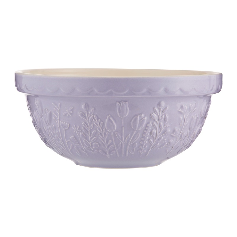 Mason Cash In The Meadow Mixing Bowl 24cm - Lilac Tulip