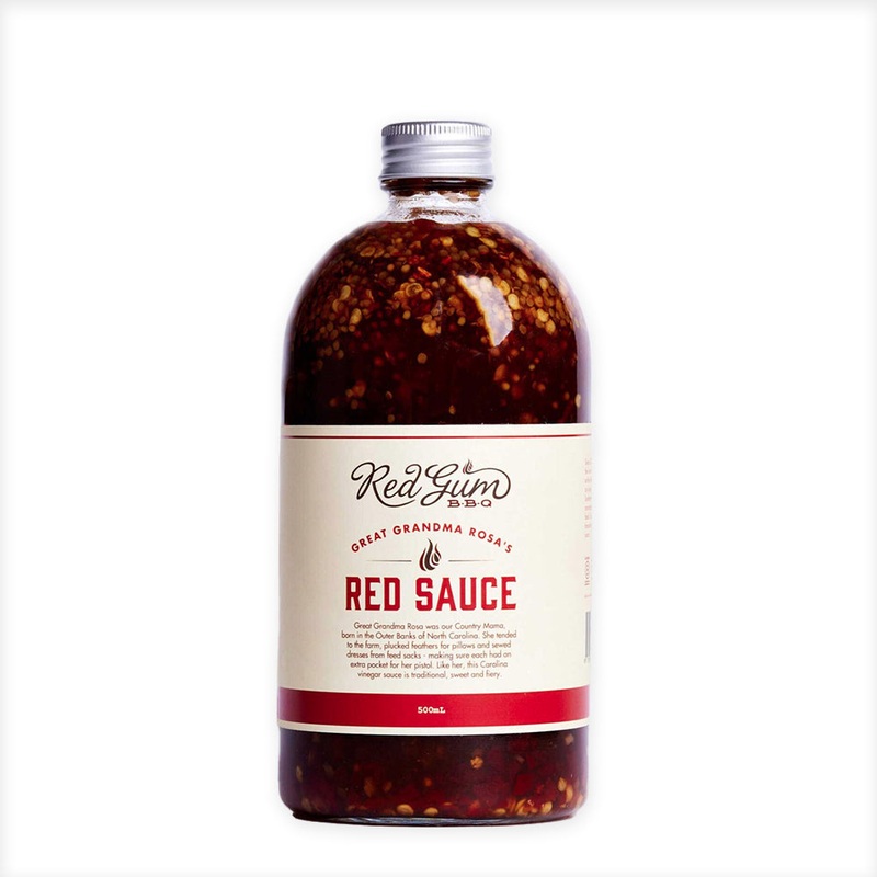 Red Gum BBQ Grandma Rosa's Red Sauce 500ml