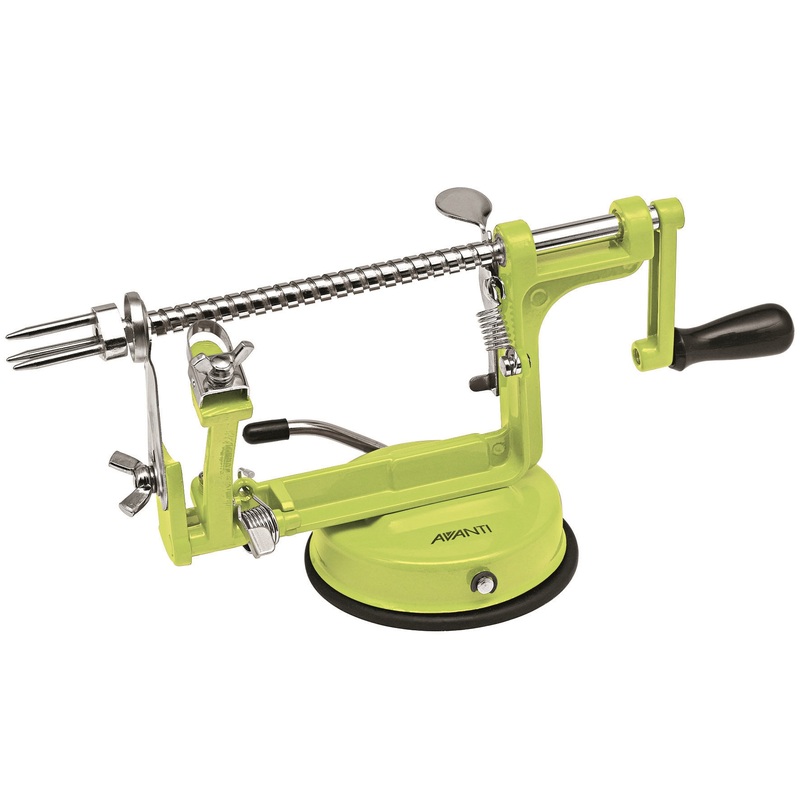 Avanti Apple Peeler, Corer and Slicer (slinky) - Green
