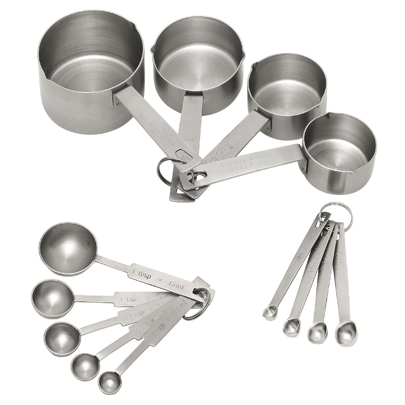 Avanti Bakers Dozen Measuring Set - Stainless Steel