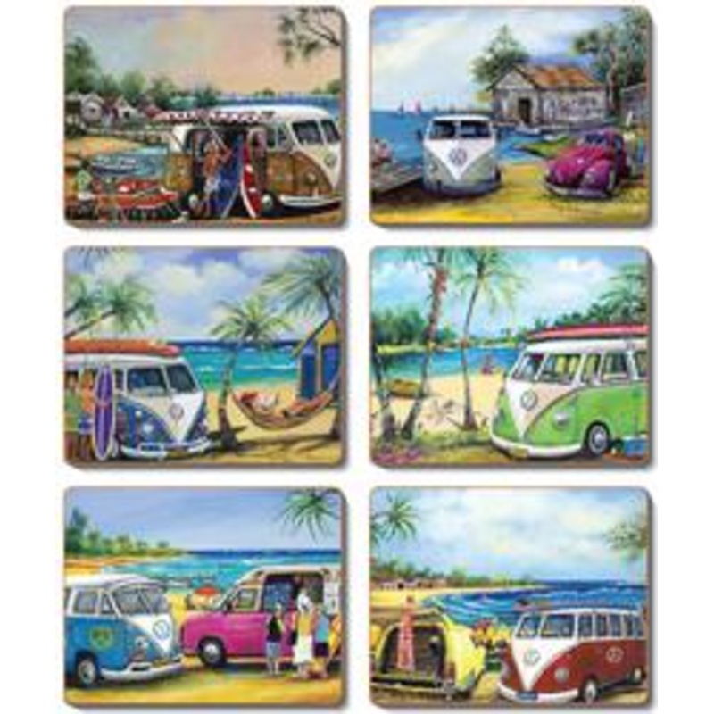 Cinnamon 'Kombi" Placemats Set of 6