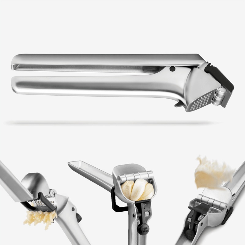 Dreamfarm Garject Garlic Crusher - Charcoal