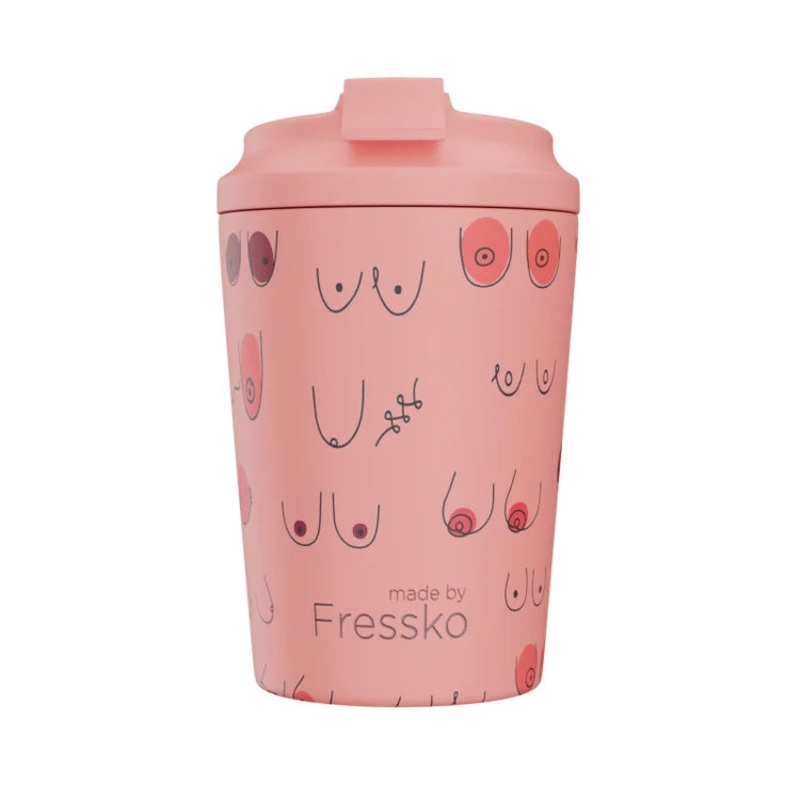 Fressko Ceramic Camino 12oz - Boobie Peachy