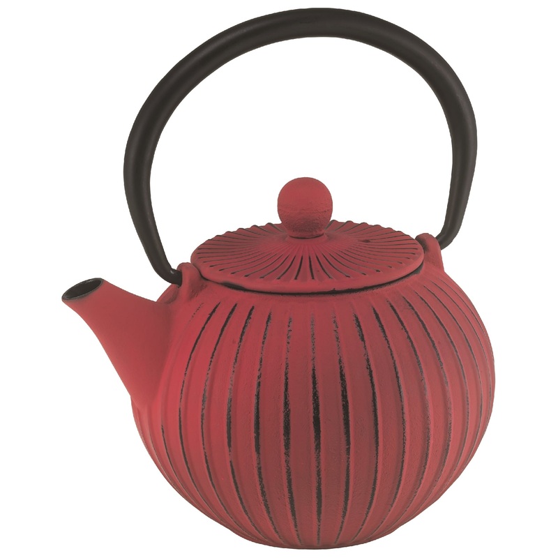 Avanti Ribbed Cast Iron Teapot - 500ml