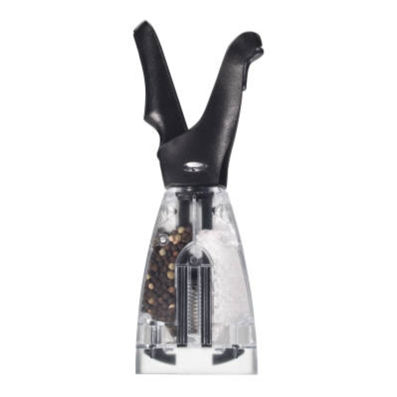Chef'n Dual Grinder Salt & Pepper - Clear