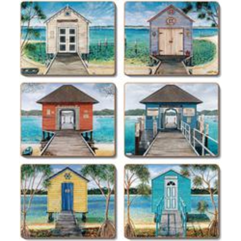 Cinnamon 'Boathouse' Placemats Set of 6