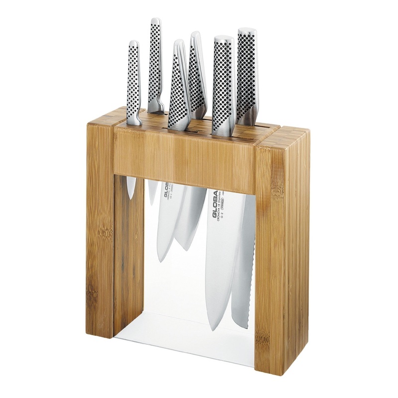 Global Ikasu 7 Piece Knife Block Set