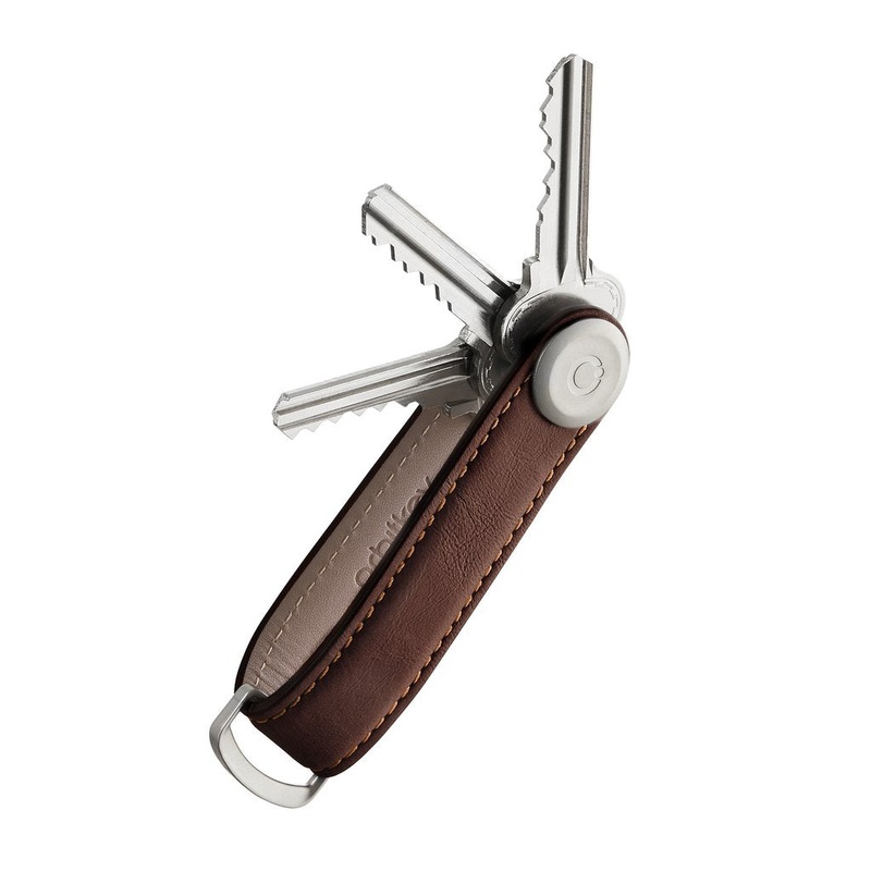 Orbitkey 2.0 Leather - Espresso / Brown