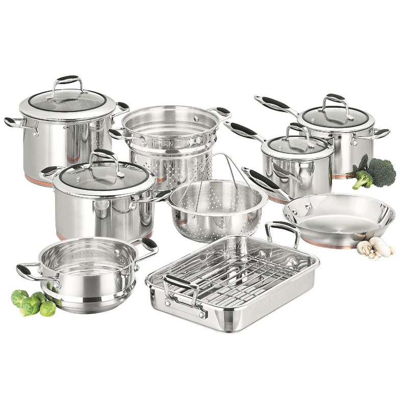Scanpan Coppernox 9pc Cookset
