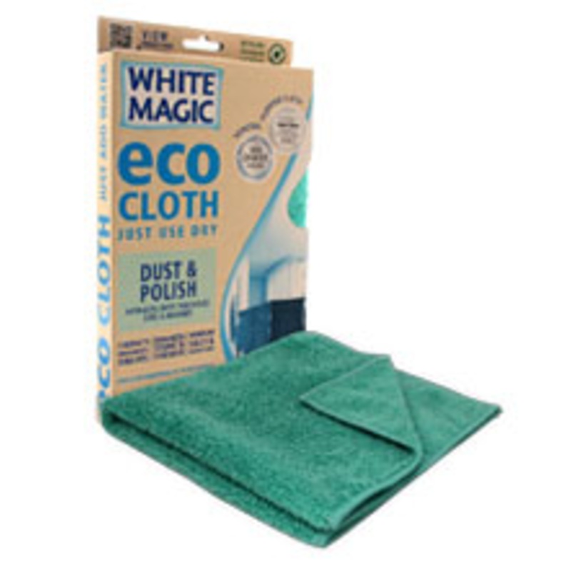 White Magic Microfibre Eco Cloth - Dust & Polish