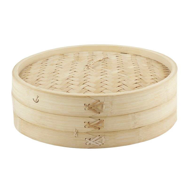 Asia One Bamboo Steamer 30cm - 1 Tier