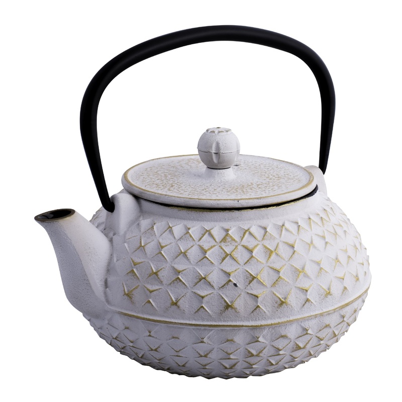 Avanti Empress Teapot 900ml - White/Gold