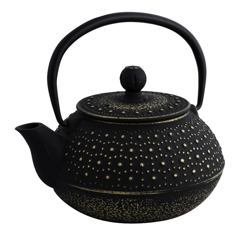 Avanti Imperial Teapot 800ml - Black/Gold