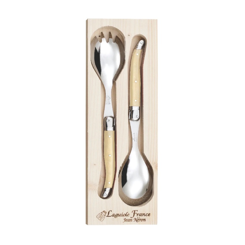 La Guiole Salad Set - Light Horn