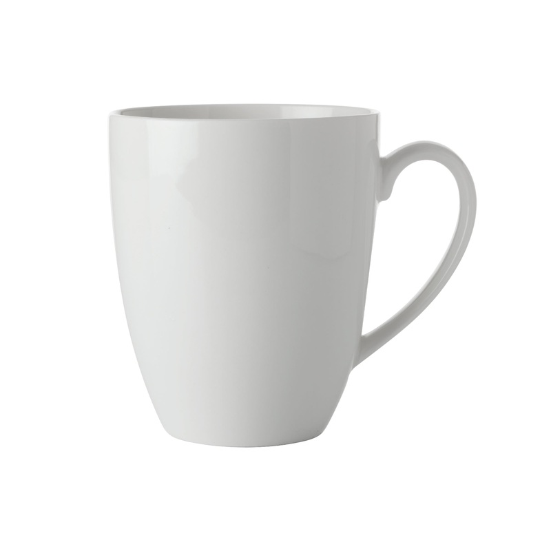 MW White Basics Coupe Mug 450ML