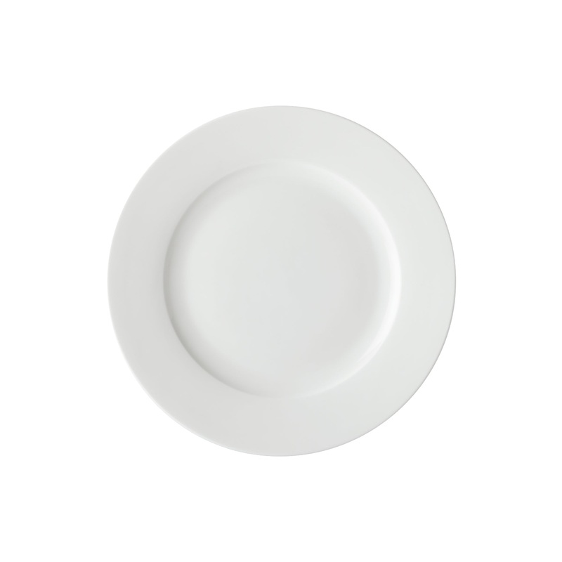 MW White Basics Rim Dinner Plate 27.5cm