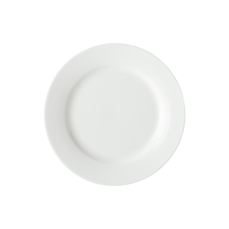 MW White Basics Rim Side Plate 19cm