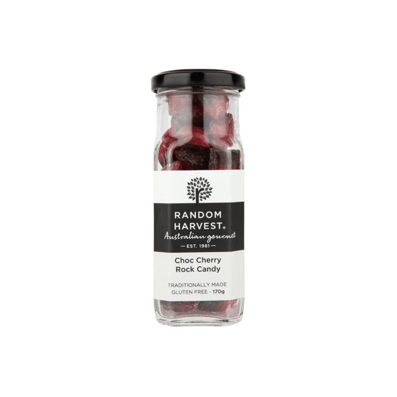 Random Harvest Choc Cherry Rock Candy 170gm