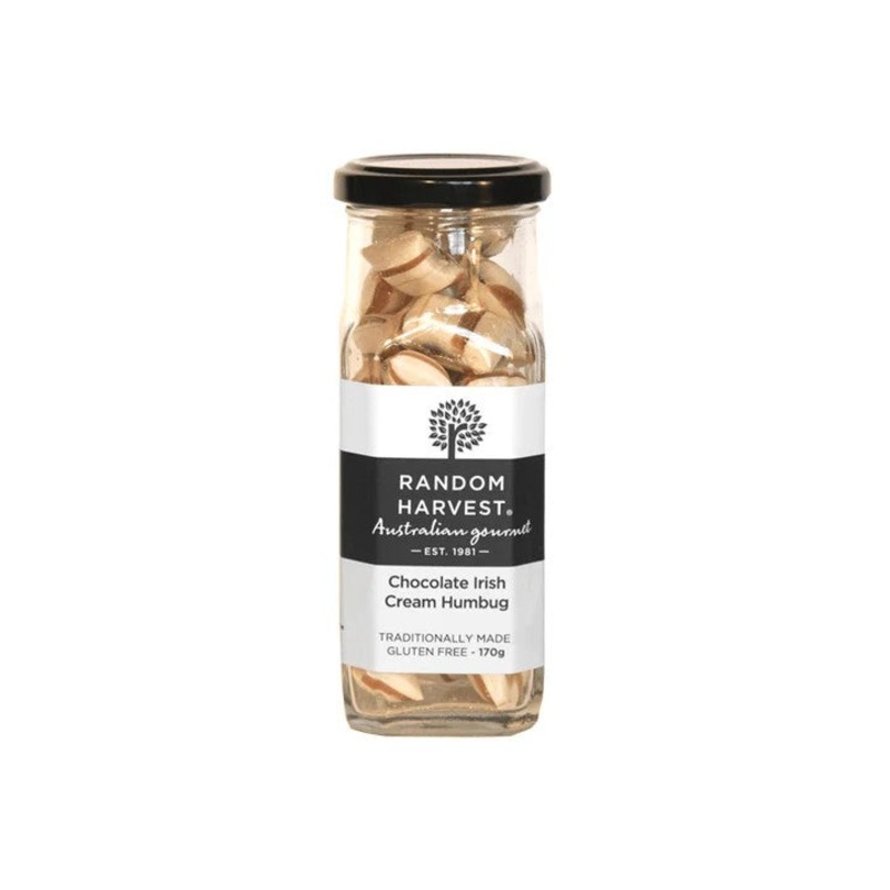 Random Harvest Chocolate Irish Cream Humbugs 170gm