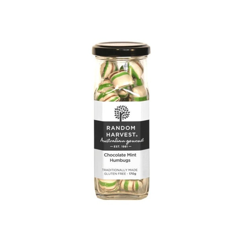 Random Harvest Chocolate Mint Humbugs 170gm