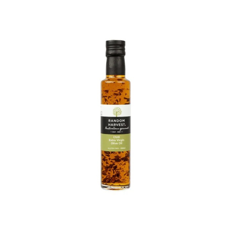 Random Harvest Extra Virgin Olive Oil 250ml - Chilli Infused
