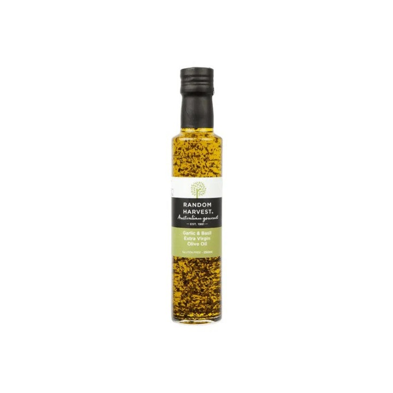 Random Harvest Extra Virgin Olive Oil 250ml - Garlic & Basil