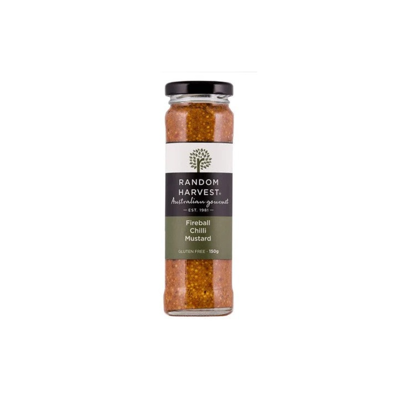 Random Harvest Fireball Chilli Mustard 150gm