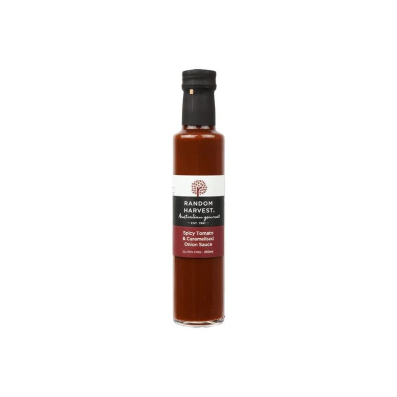 Random Harvest Spicy Tomato & Caramelised Onion Sauce 250ml