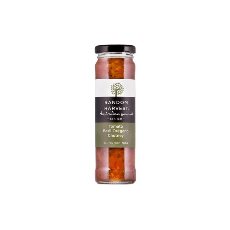 Random Harvest Tomato Basil Oregano Chutney 160gm
