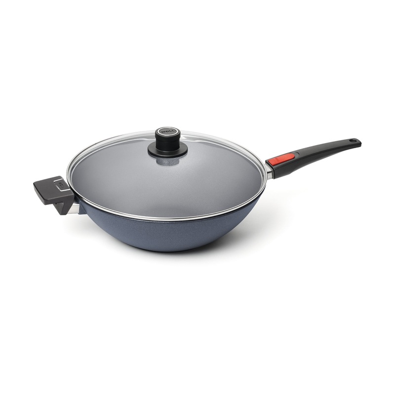 WOLL Diamond Lite Detach Handle Induct Wok 34cm With Lid Gift Boxed