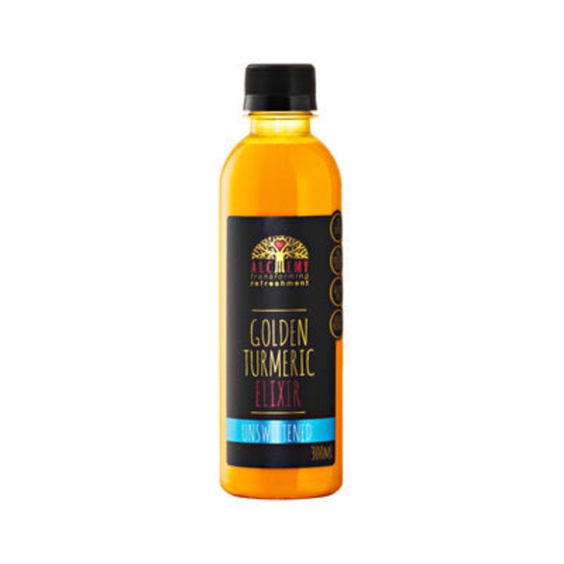 Alchemy Unsweetened Golden Tumeric Elixir 300ml